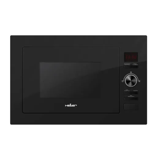 Microwave Built-in Heller, Grill, 25 L, 900 W, Digital, Black - HMBN-25G-BK