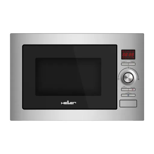 Microwave Built-in Heller, Grill, 25 L, 900 W, Digital, Silver - HMBN-25G-SL