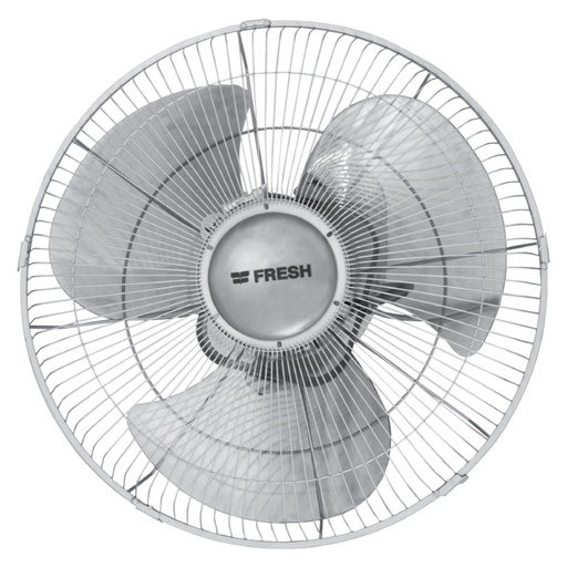 Karyoka Ceiling Fan Fresh, 16 inch, 3 Blades, 3 Speeds, Silver - Karyoka Cycle