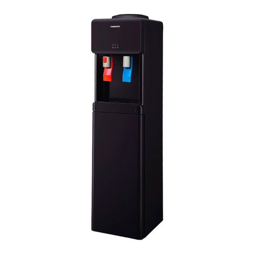 Water Dispenser Tornado, 2 Taps, Hot & Cold, Top Loading, Black - WDM-H30KSE-BK