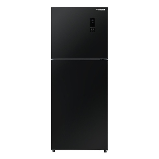 ثلاجة فريش، 369 لتر، نوفروست، ديجيتال، أسود مرايا - FNT-MS400 LBM (FLD)