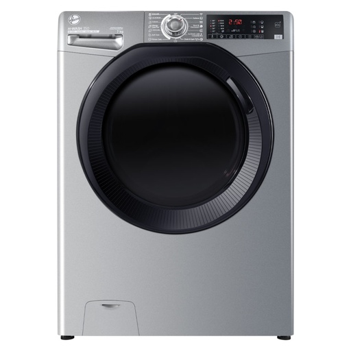 Washing Machine Hoover, Front Load, 7kg, 1200rpm, Inverter, Steam, Wi-Fi, Dark Silver - H3WPS274TMBR6ELA